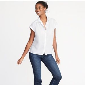 White button down shirt